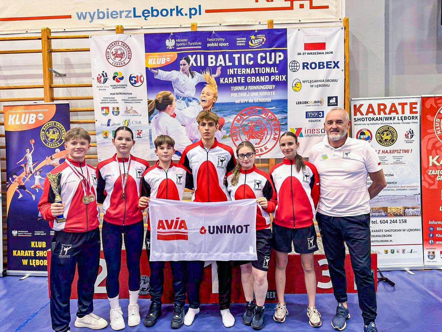 Klub Karate NIDAN z Zawadzkiego z medalami Grand Prix