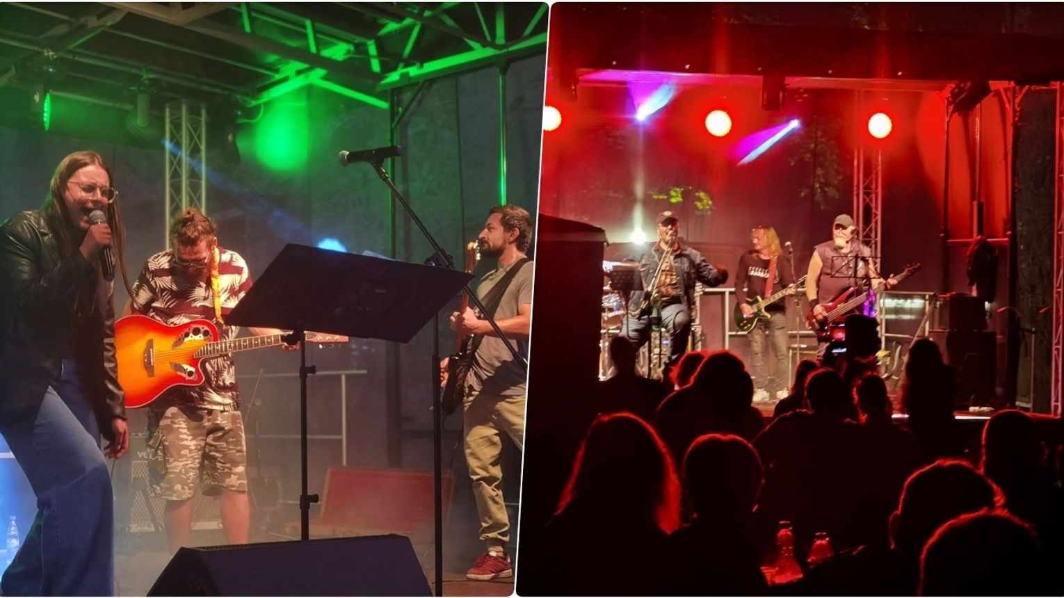 Rockowe brzmienia przy pałacu w Polskiej Cerekwi