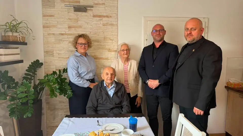 Wyjątkowy jubileusz w Zawadzkiem: Pan Jan świętuje 90. urodziny