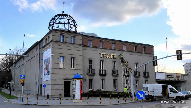 Zmiany w gliwickim teatrze: znika napis „Miejski”, nadchodzi nowy patron