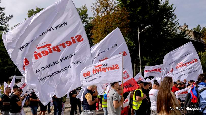 Manifestacja w obronie KWK Sośnica. Związkowcy zapraszają mieszkańców Gliwic