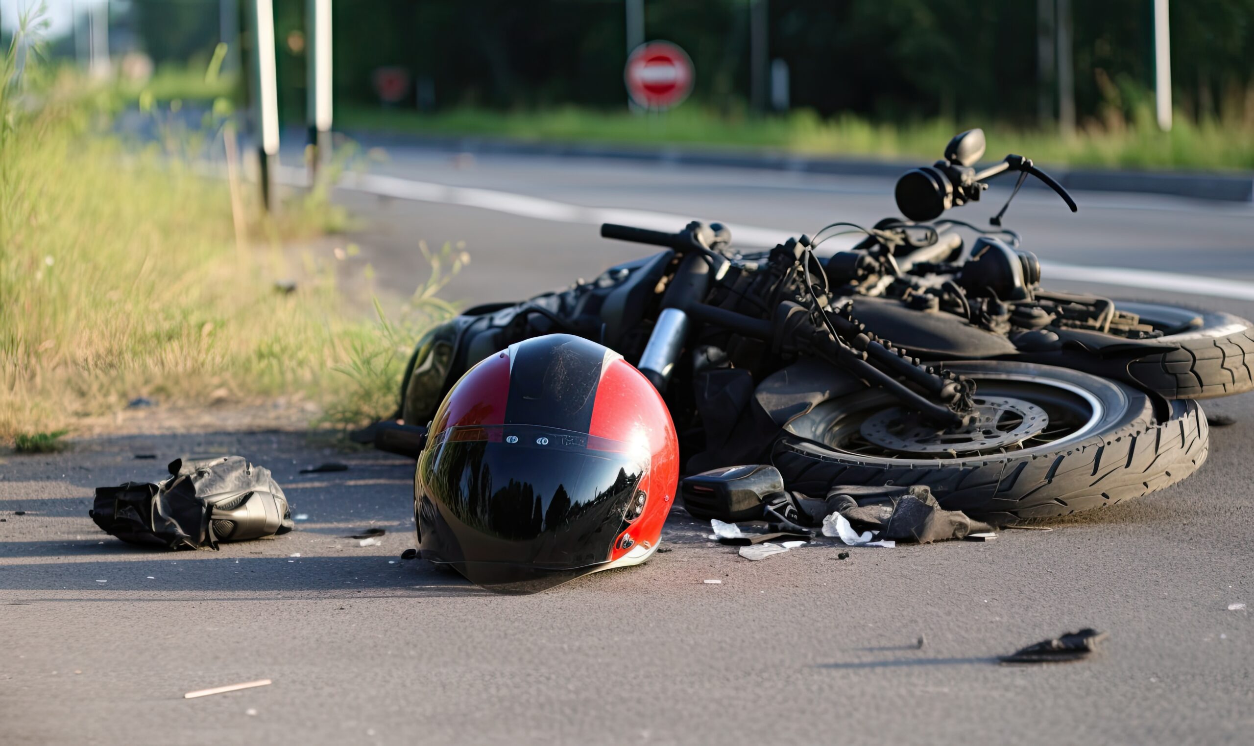 Tragiczny wypadek w Pyskowicach. Motocyklista nie żyje