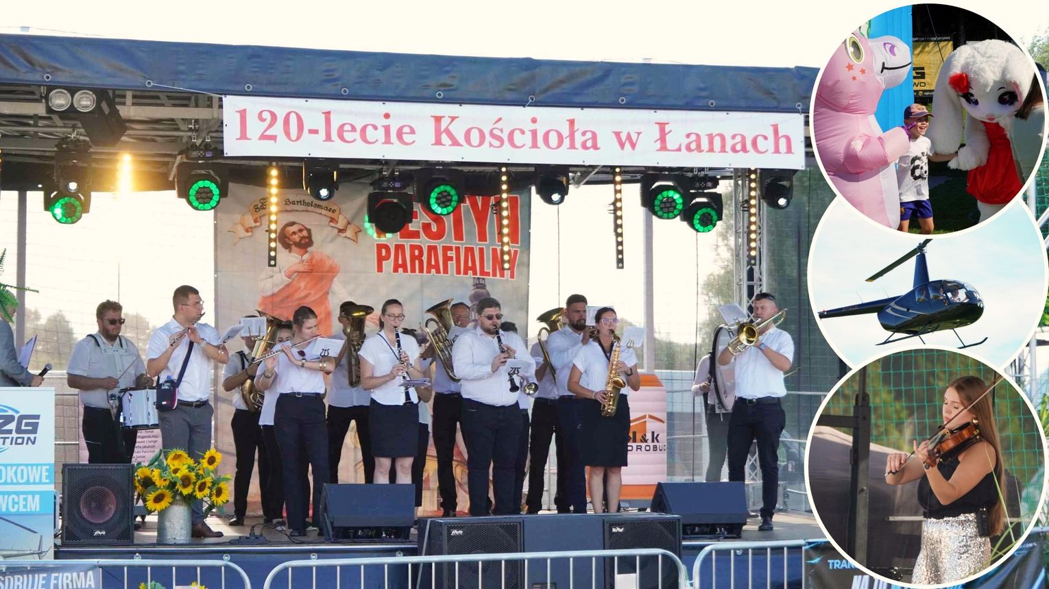 Łany świętowały 120-lecie kościoła: trzy dni pełne atrakcji