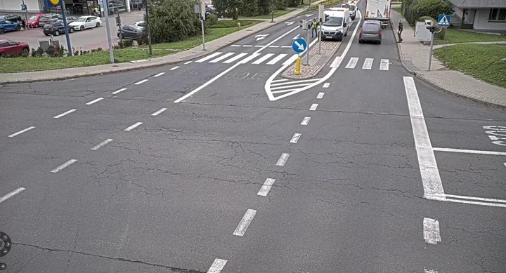 Utrudnienia w Gliwicach: Wyłączona sygnalizacja na skrzyżowaniu ulic Andersa i Okulickiego