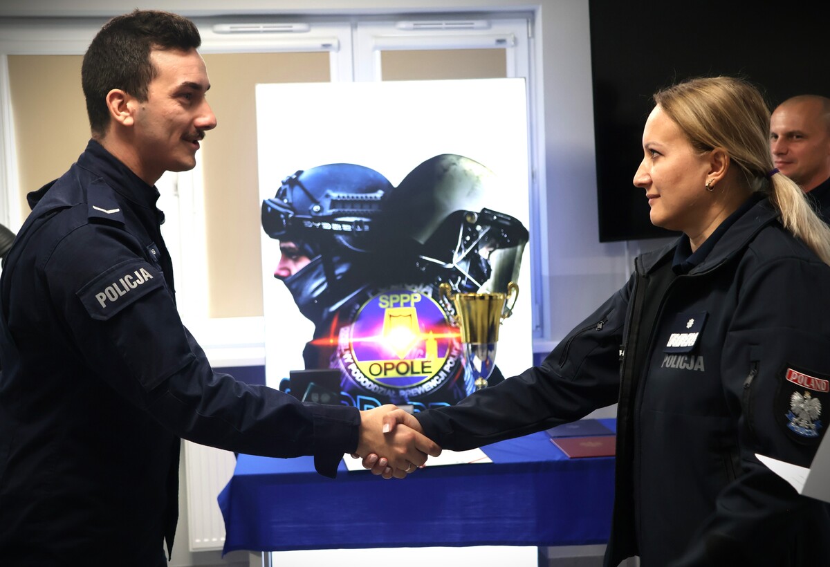 Policjanci z Opola na podium w ogólnokrajowym konkursie