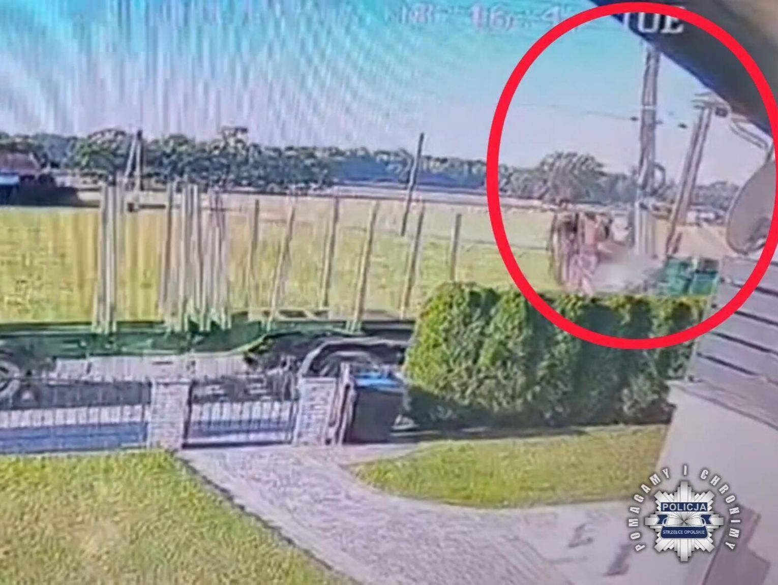Strzelce Opolskie: Kierowca ciężarówki uderzył w słup i odjechał. Policja szybko ustaliła sprawcę