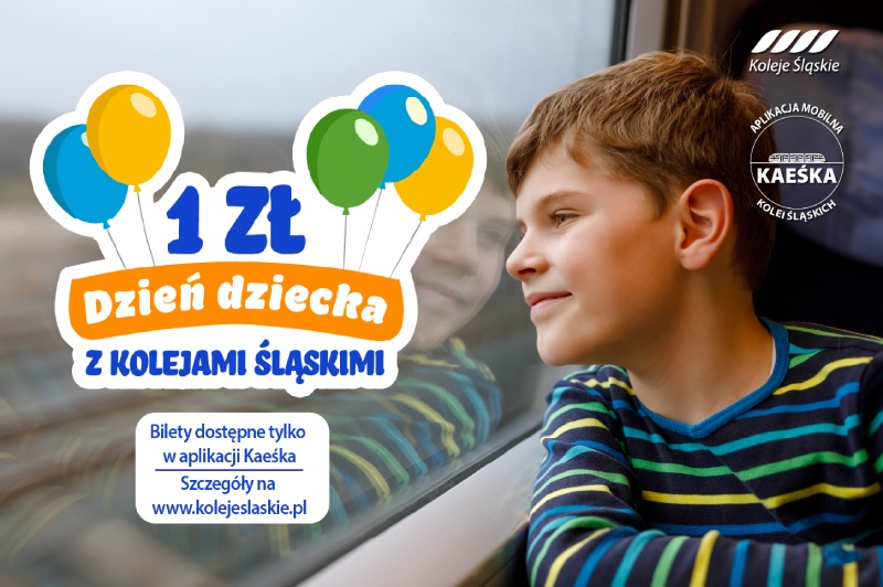 Koleje Śląskie świętują Dzień Dziecka