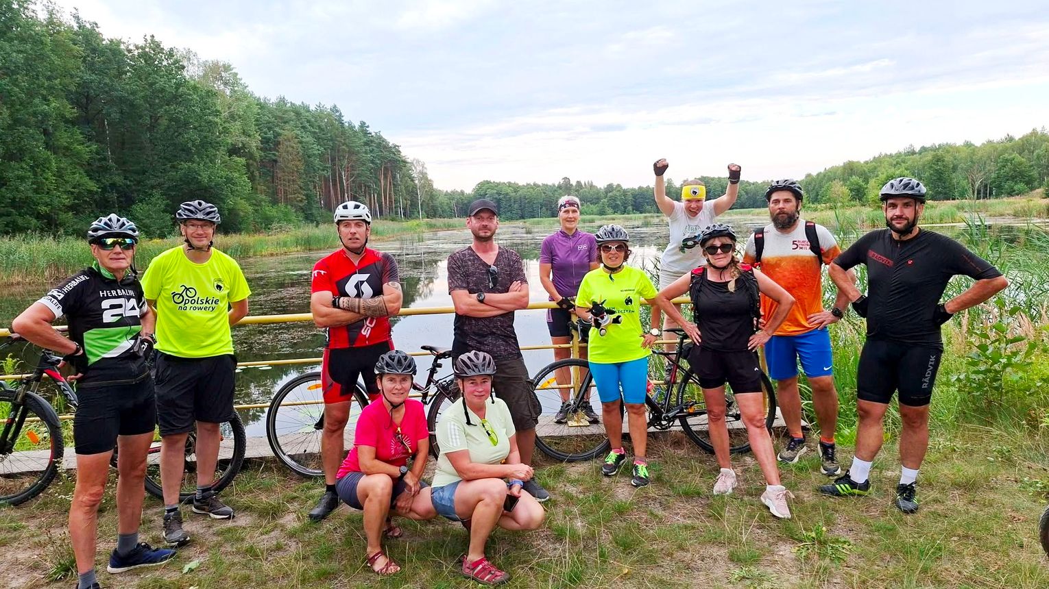Kędzierzyn-Koźle: Zamiast biegania wybrali rowery. Klub Sportowy Koziołek w trasie