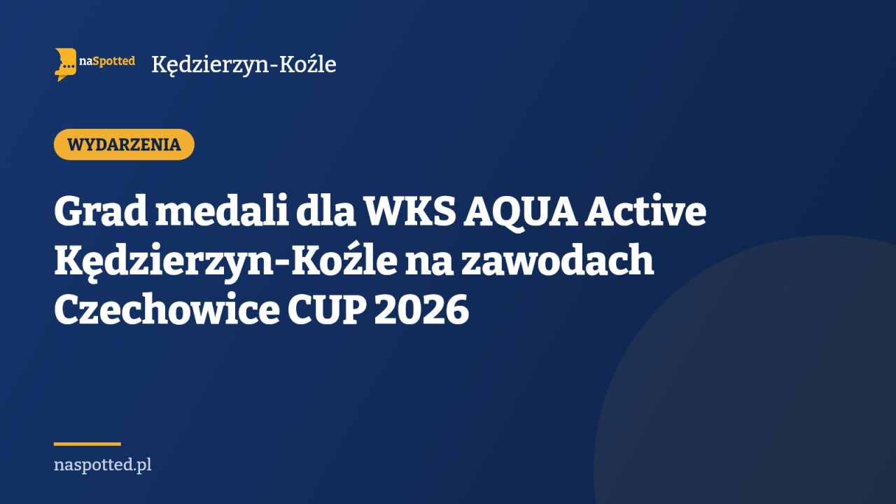 Grad medali dla WKS AQUA Active Kędzierzyn-Koźle na zawodach Czechowice CUP 2026