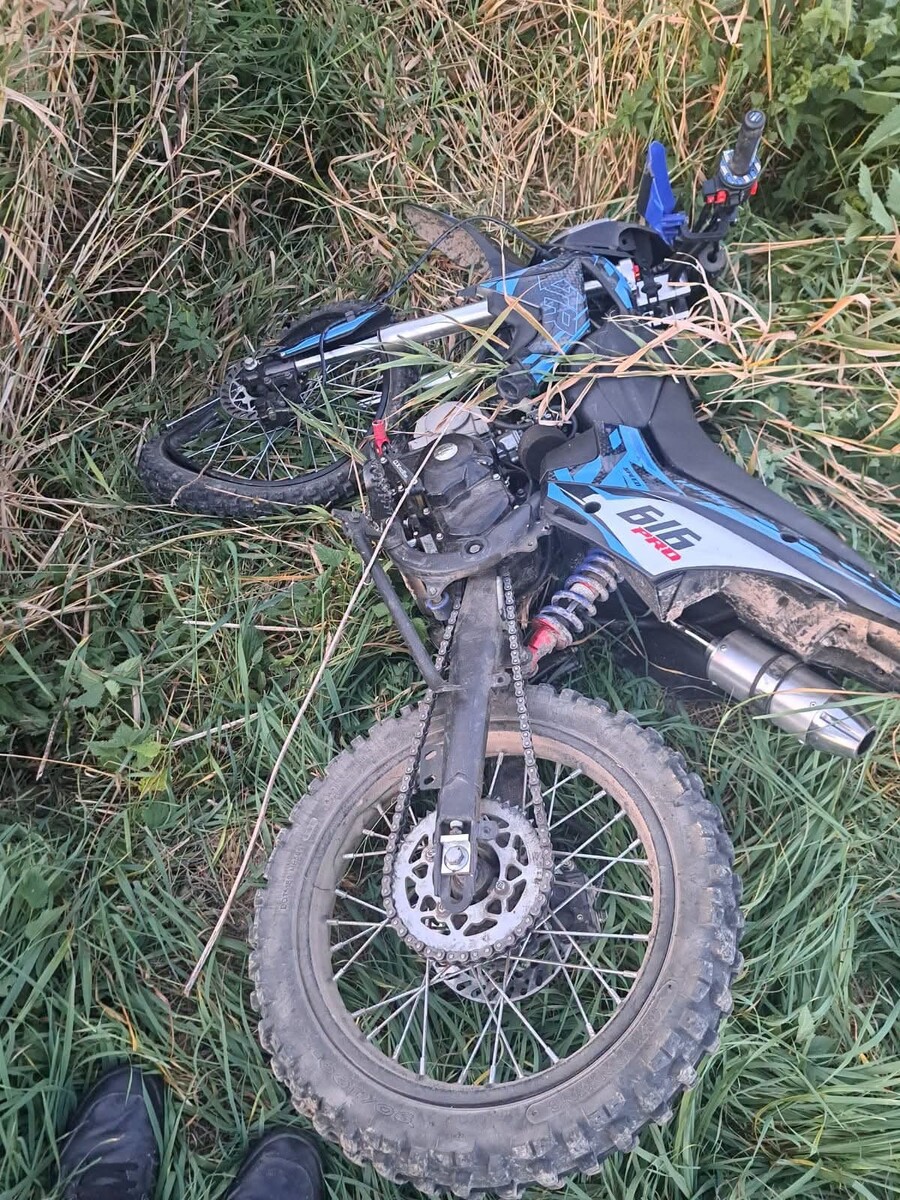 Zdarzenie drogowe w gminie Wilków - policja ustaliła kierowcę porzuconego crossa