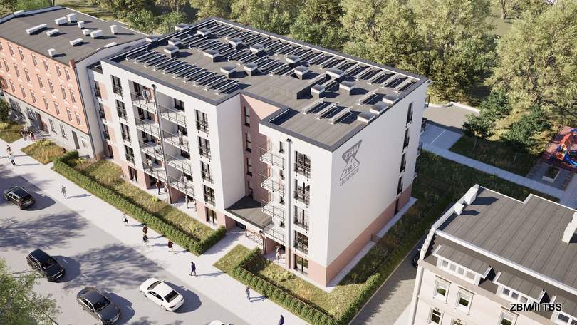 Nowy miejski blok przy ul. Toszeckiej w Gliwicach: 39 mieszkań i ekologiczne rozwiązania