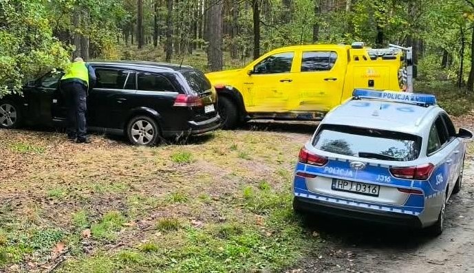Pijany kierowca zatrzymany na drodze krajowej numer 42