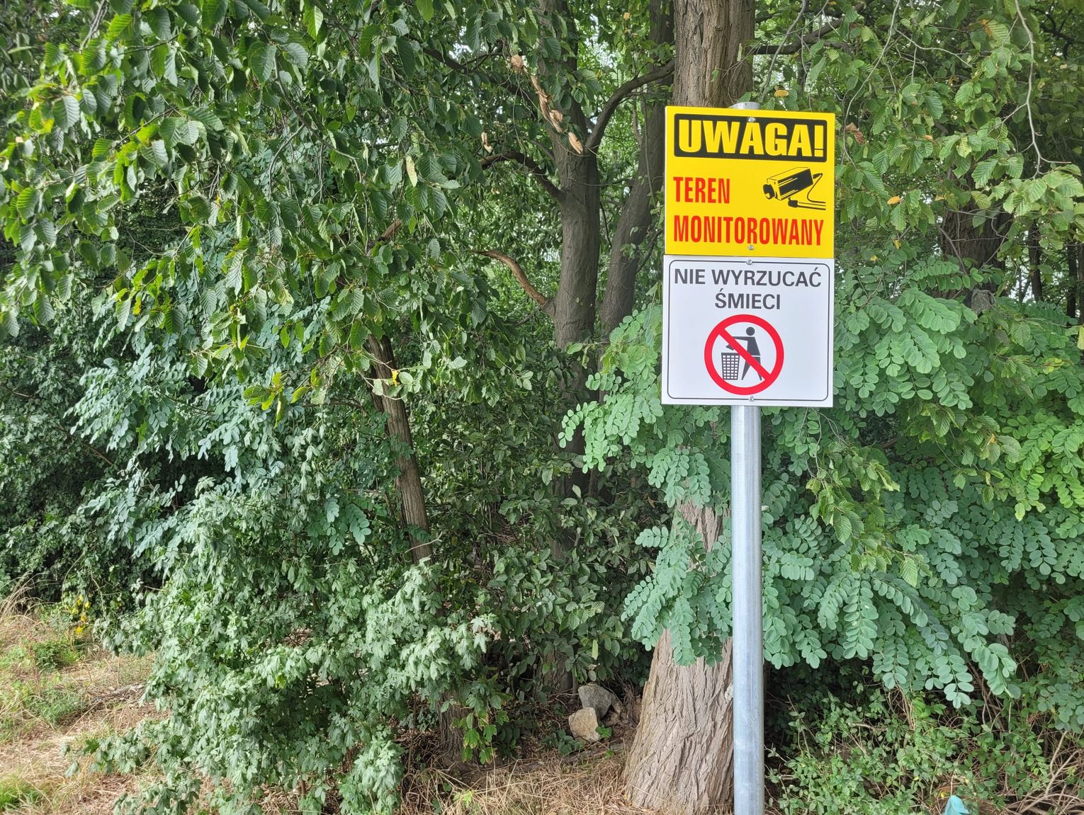 Monitoring w Izbicku ma powstrzymać osoby zaśmiecające teren