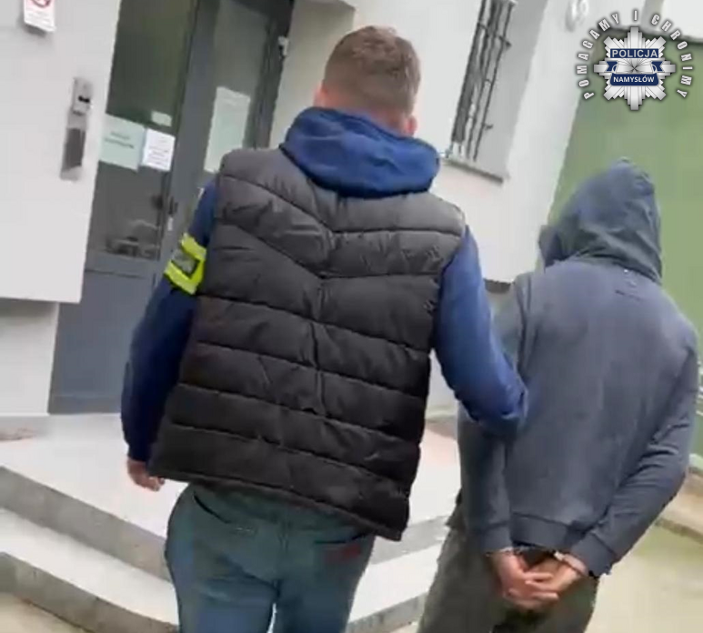 Poszukiwany listem gończym mieszkaniec powiatu namysłowskiego zatrzymany