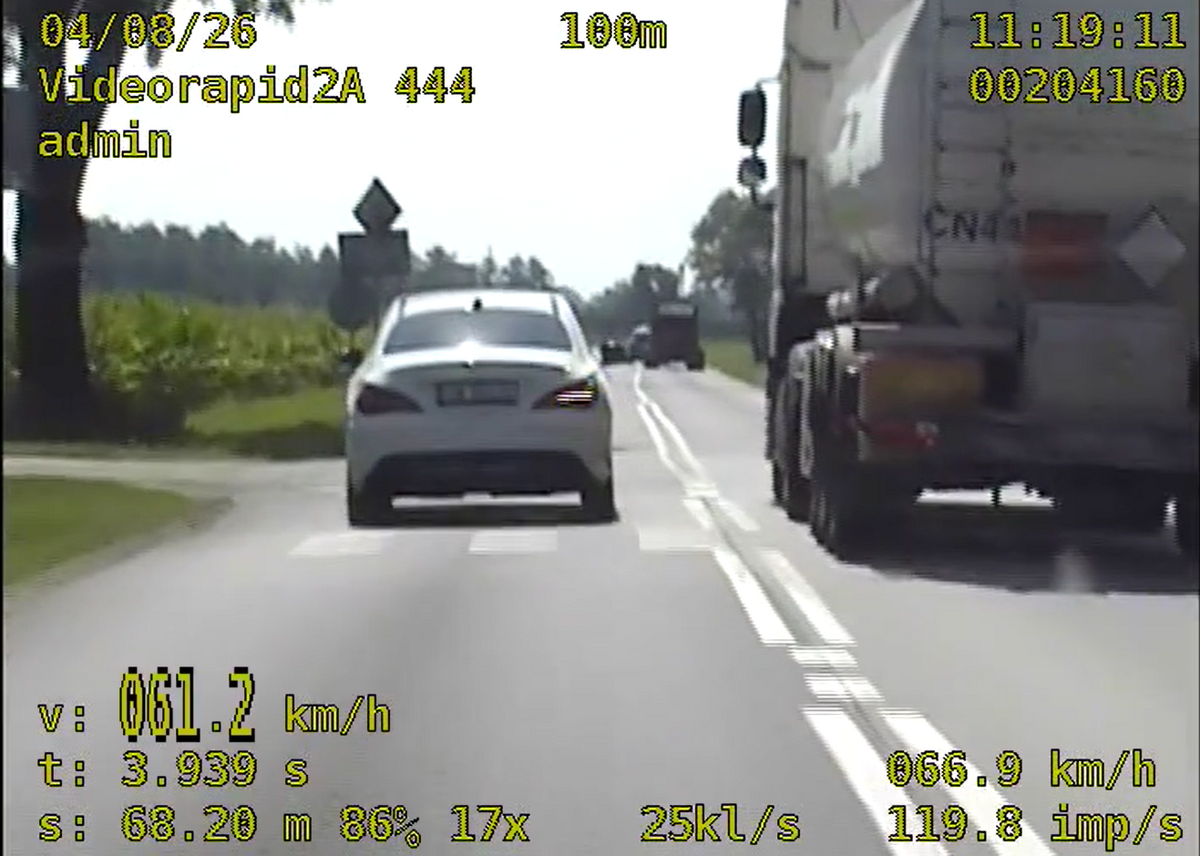 Kędzierzyn-Koźle: 48-latka wyprzedzała na przejściu i skrzyżowaniu. Uzbierała 35 punktów karnych