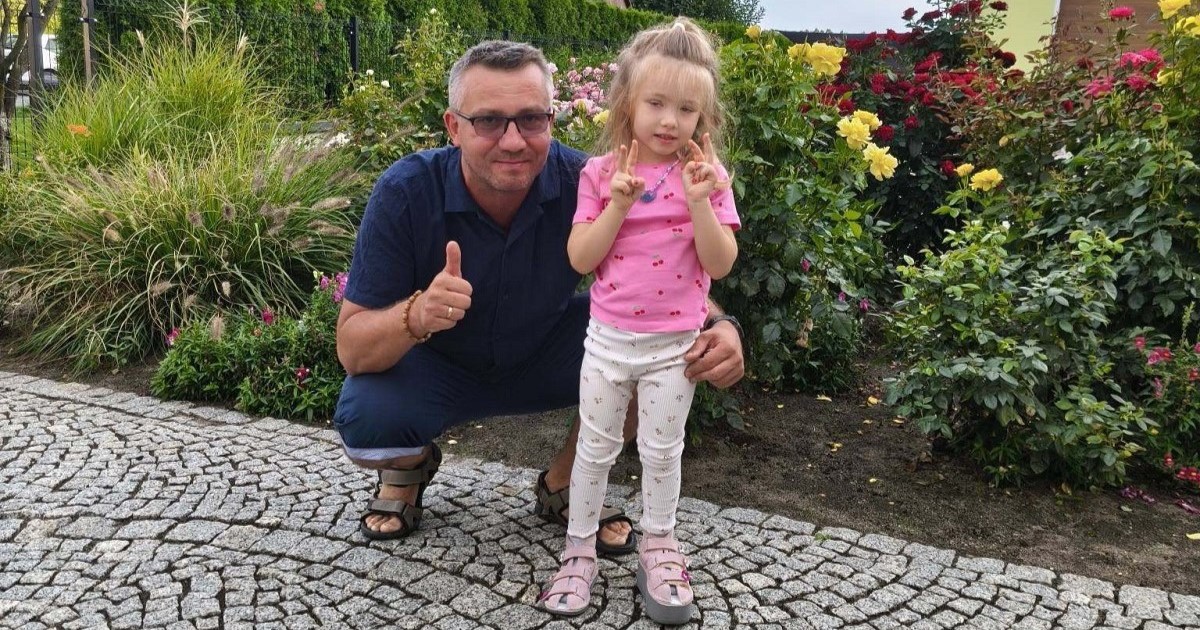 Strażak z Wysokiej ruszył w trasę dla małej Agnes
