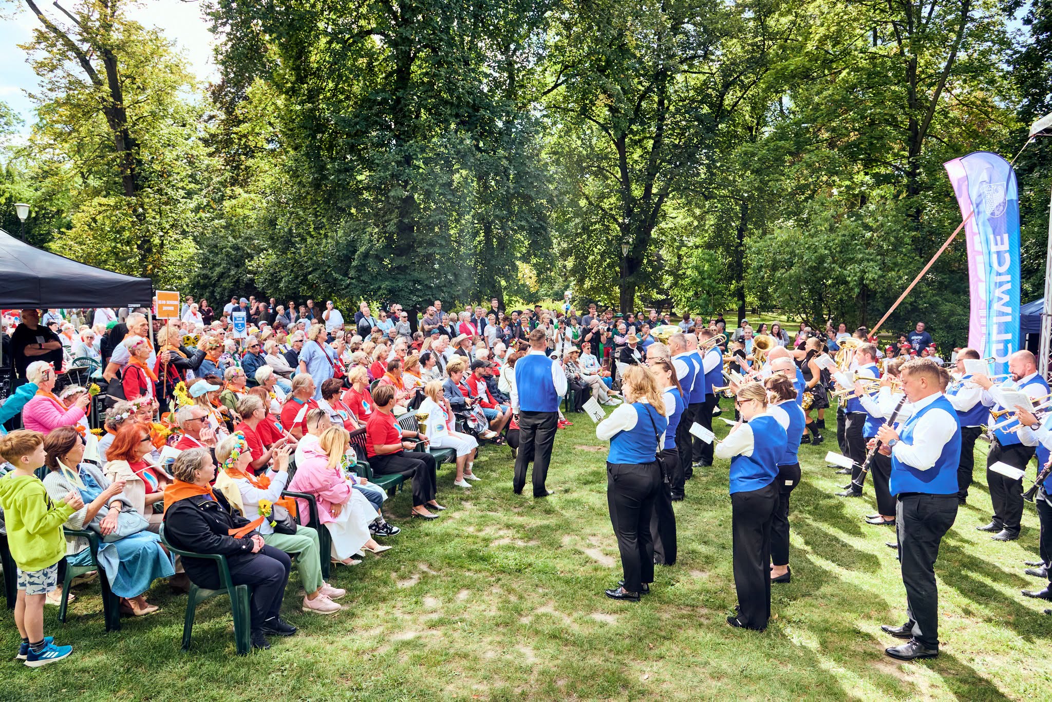 XIII Rodzinny Piknik Seniora w Gliwicach: święto integracji w Parku Chopina
