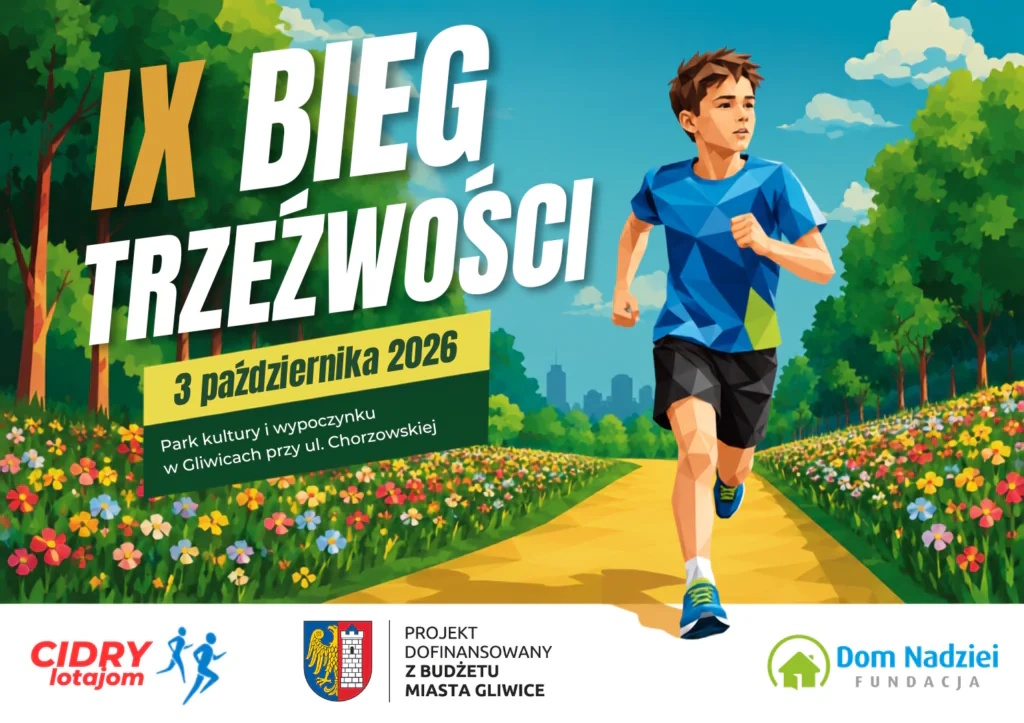 Gliwice: Zapisz się na IX Bieg Trzeźwości
