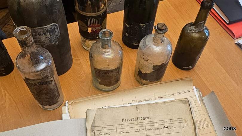 przebudowa dawnej szkoły muzycznej w Gliwicach - historyczne znaleziska