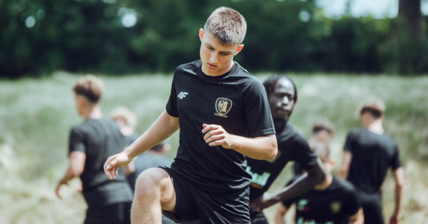 Ksawery Słota z Piasta Gliwice zagrał w reprezentacji Polski U-16