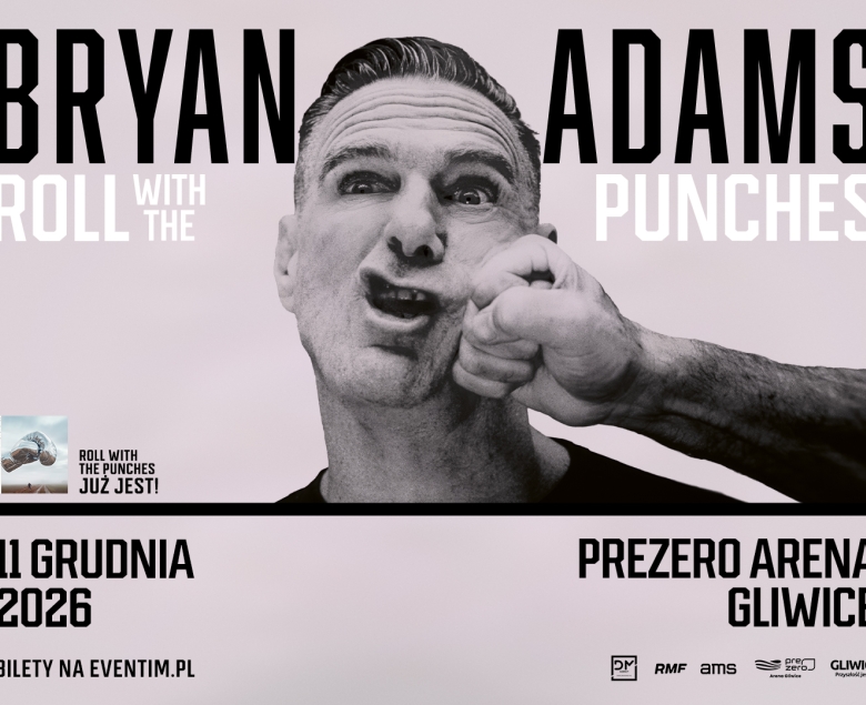 Bryan Adams zagra w PreZero Arenie w Gliwicach