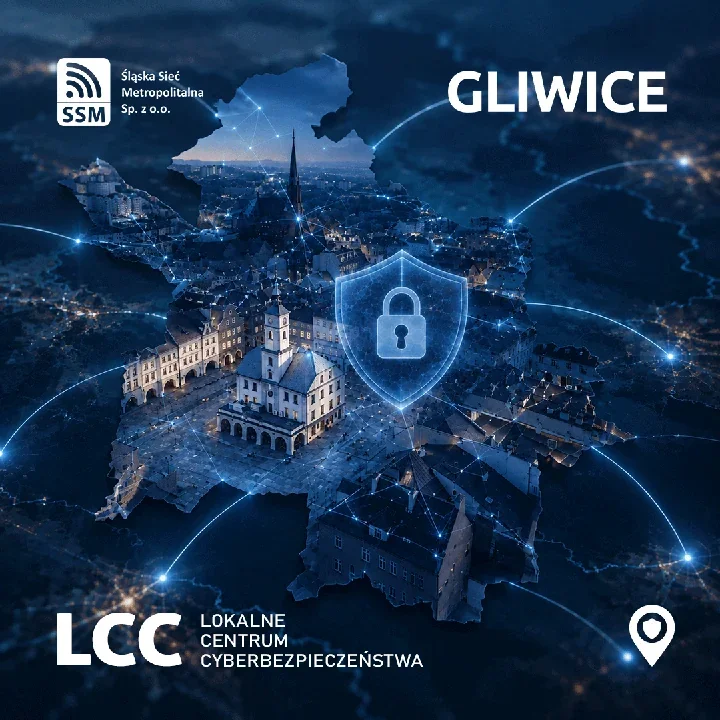 Gliwice tworzą Lokalne Centrum Cyberbezpieczeństwa dla 67 miejskich jednostek