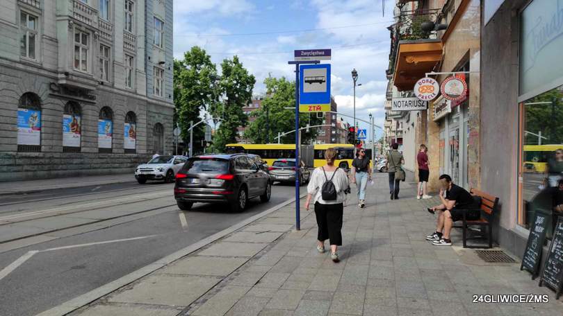 Przystanek autobusowy zmieni lokalizację na ul. Zwycięstwa w Gliwicach
