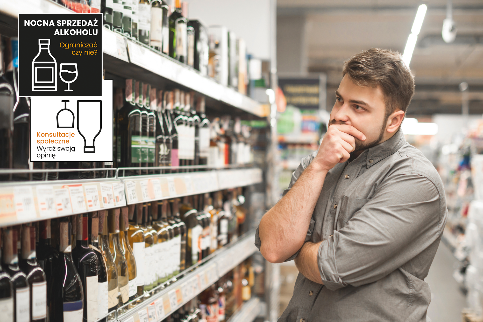 Nocna sprzedaż alkoholu w Gliwicach: dane służb przed konsultacjami