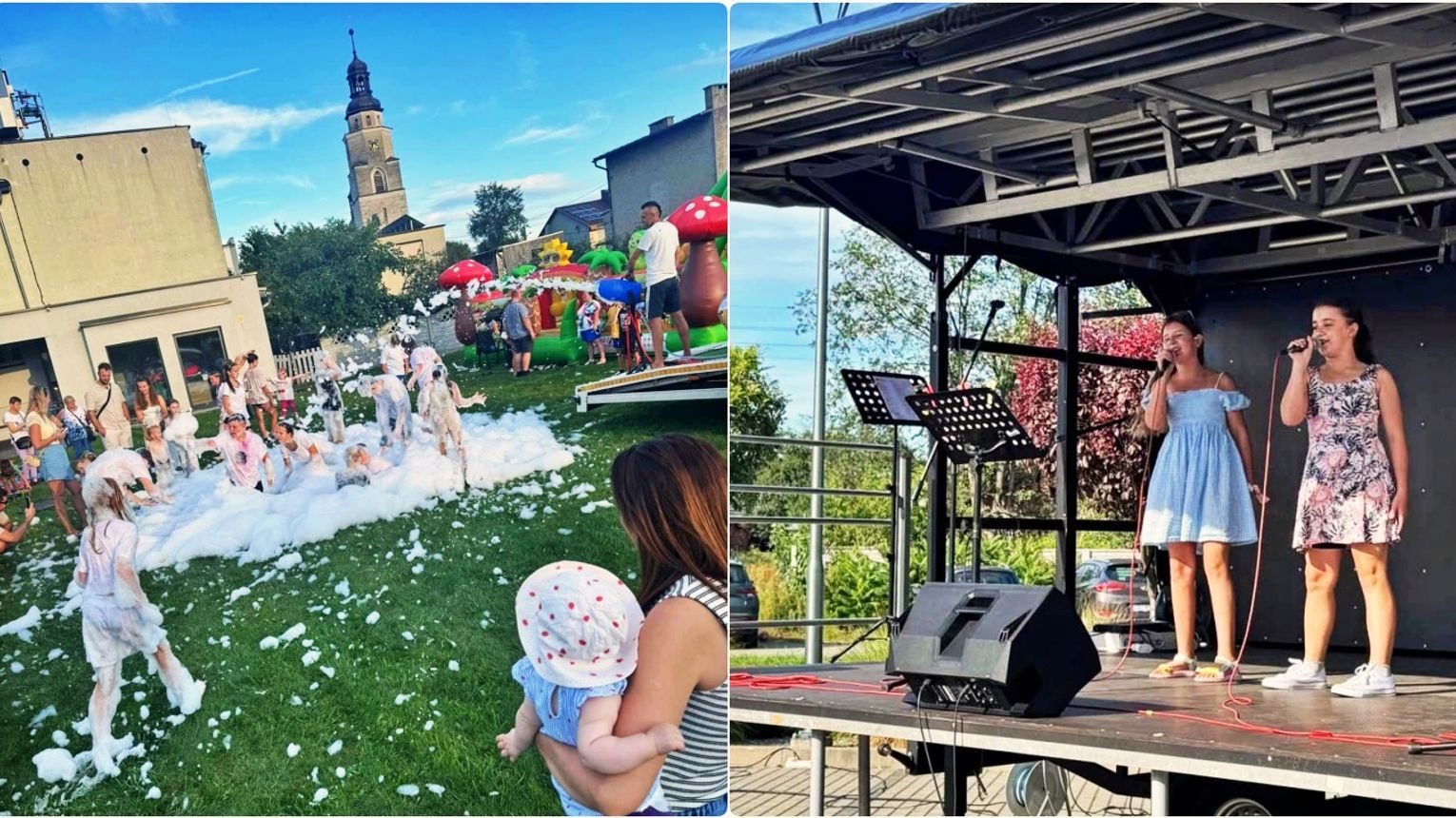 Barwny festyn rodzinny w Bierawie: muzyka i zabawa pod Arkadami