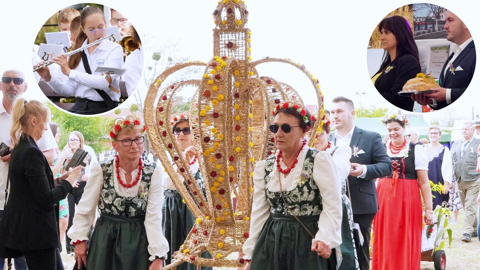 Święto plonów w Brzeźcach: wspólne świętowanie mieszkańców gminy Bierawa