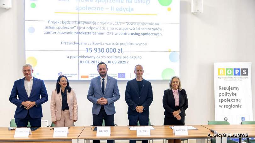 Gliwice z nowym Centrum Usług Społecznych. Inwestycja ma ułatwić dostęp do pomocy