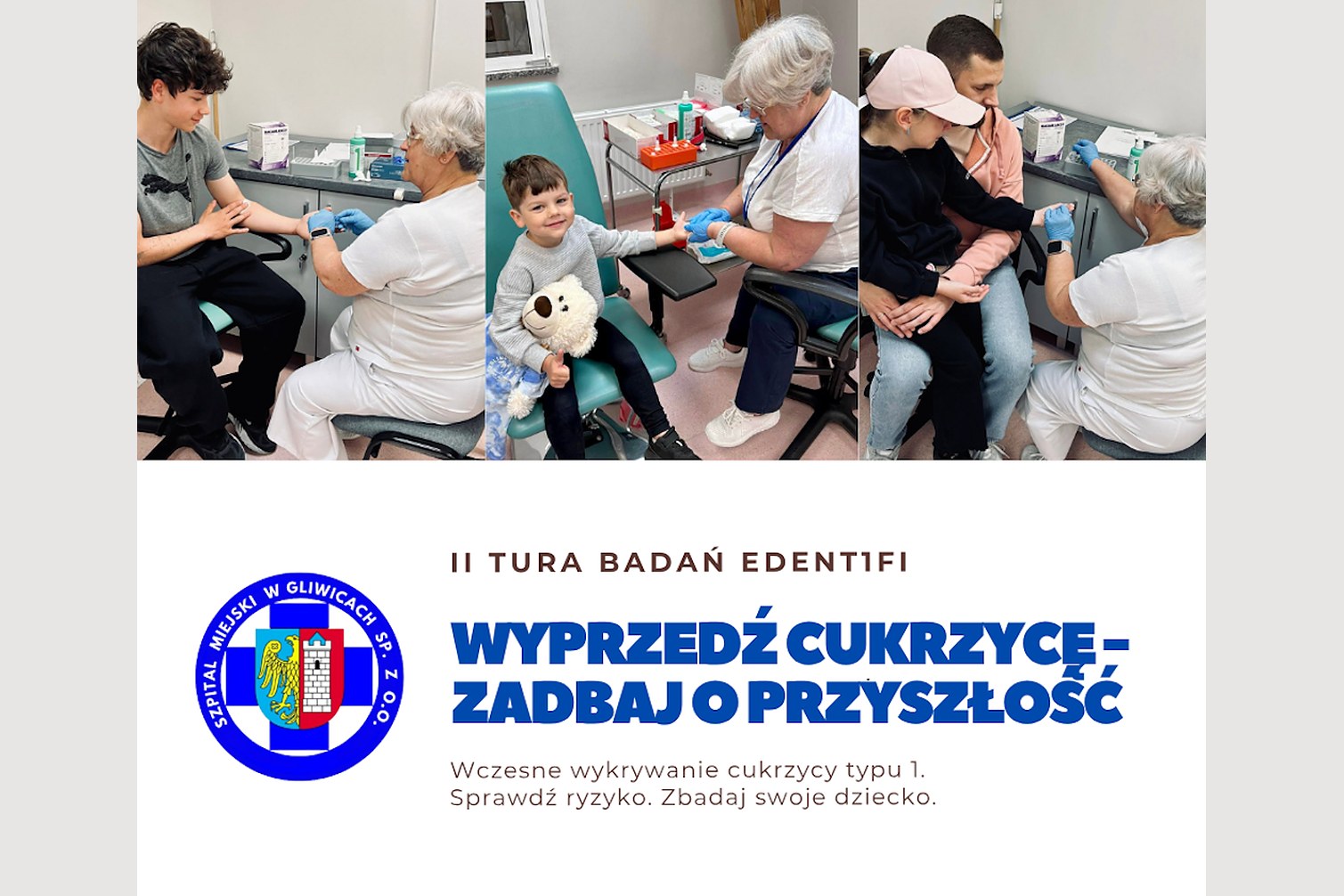 Bezpłatne badania przesiewowe cukrzycy dla dzieci i młodzieży w Gliwicach