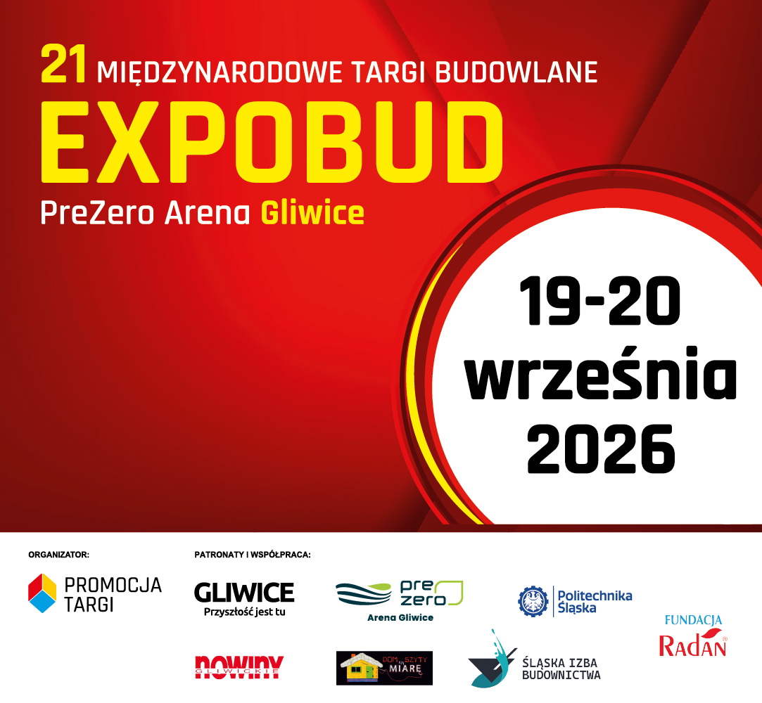 Gliwice: Nadchodzą XXI Międzynarodowe Gliwickie Targi Budowlane EXPOBUD
