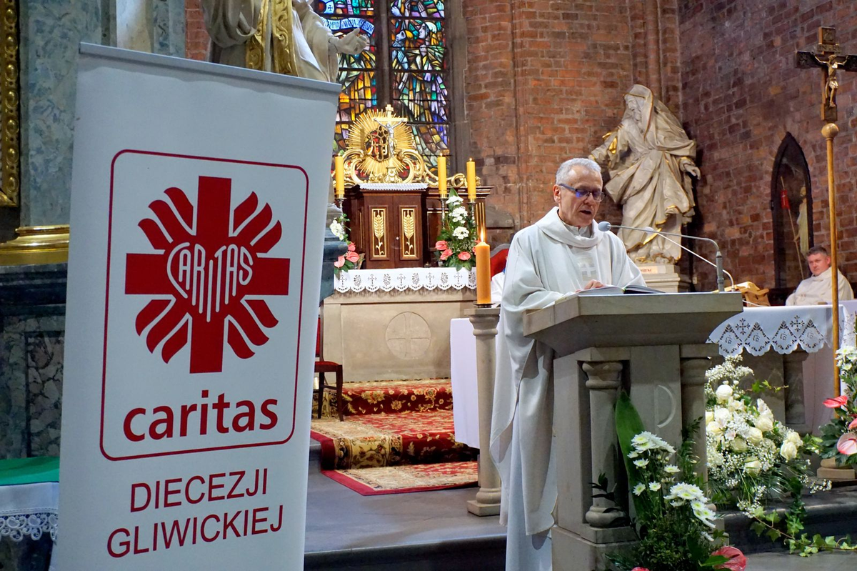 Pielgrzymka Caritas Diecezji Gliwickiej w Rudach