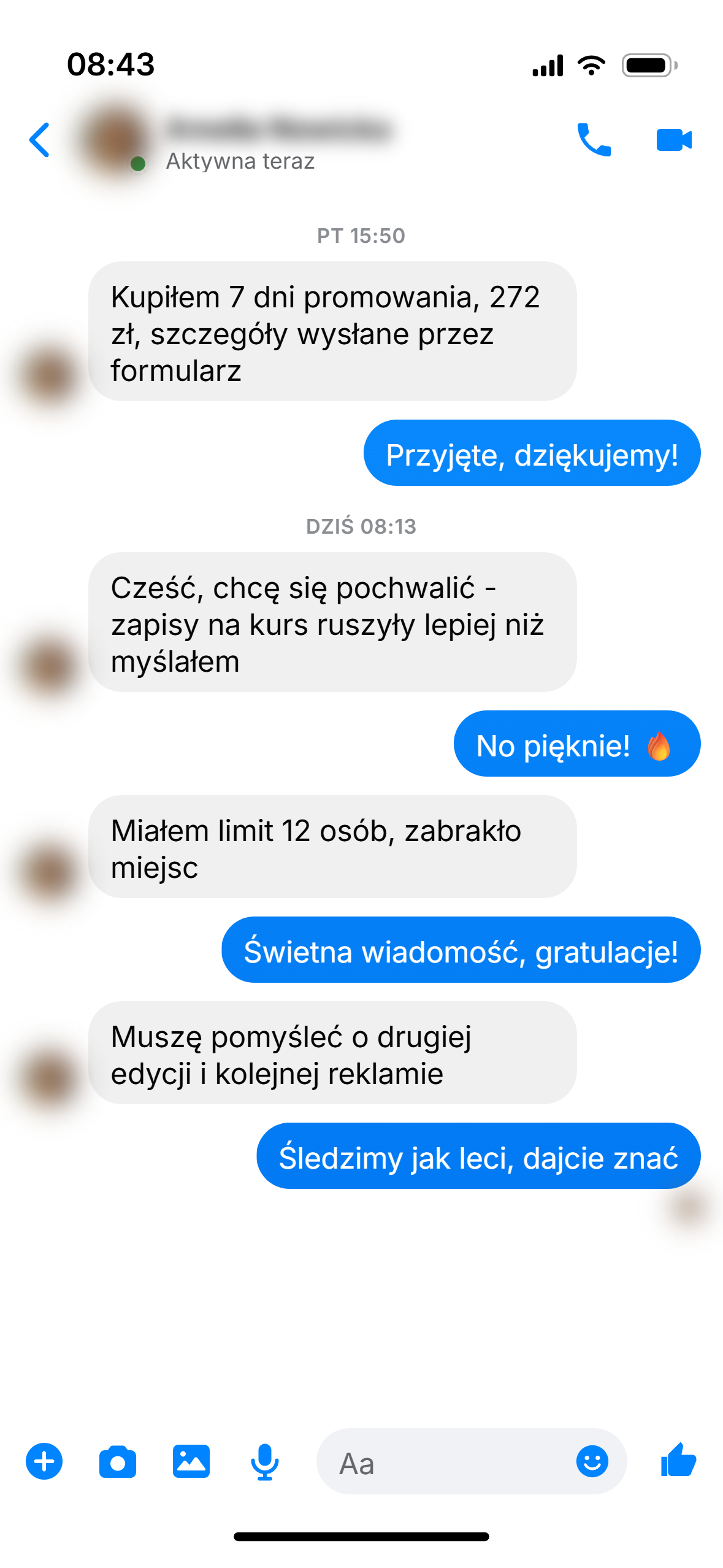 Rozmowa z klientem 4
