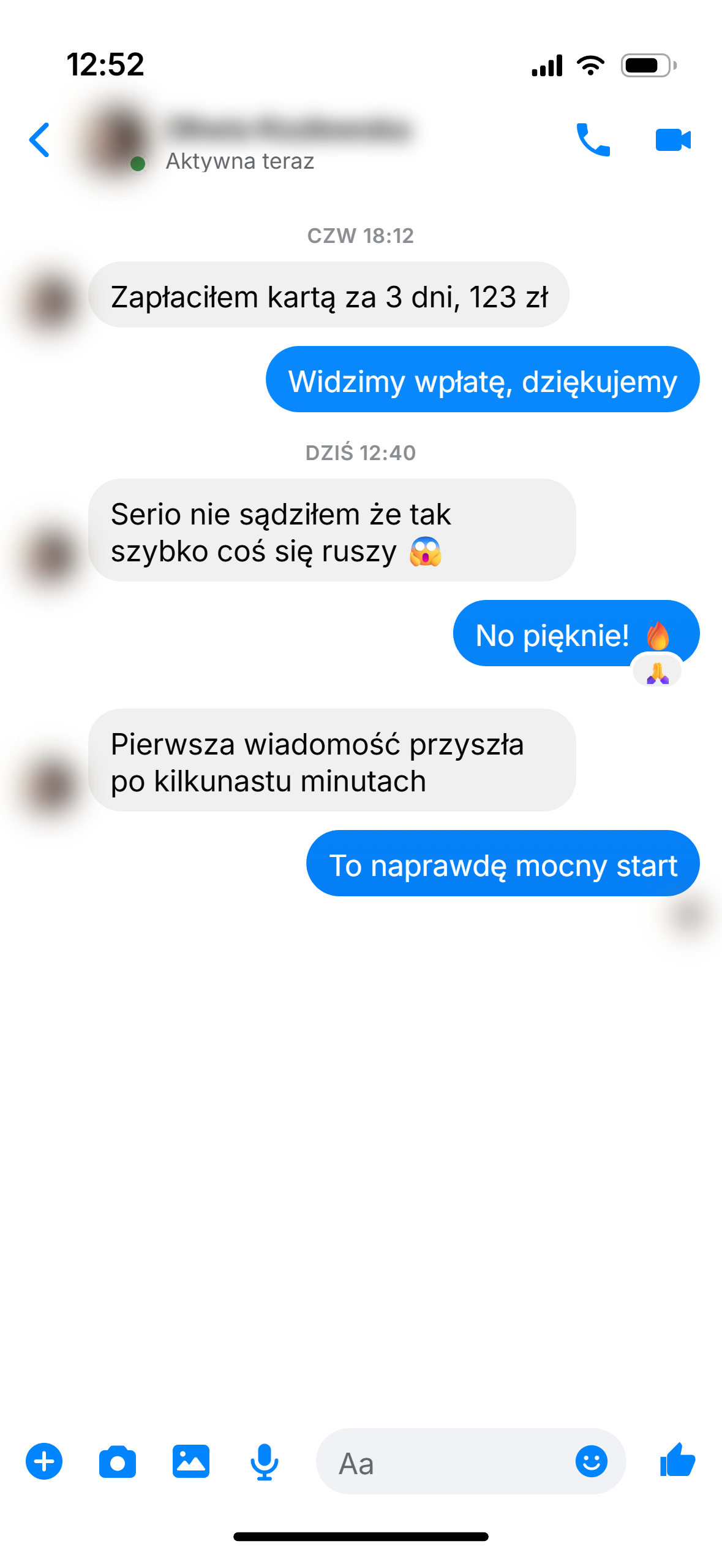 Rozmowa z klientem 5