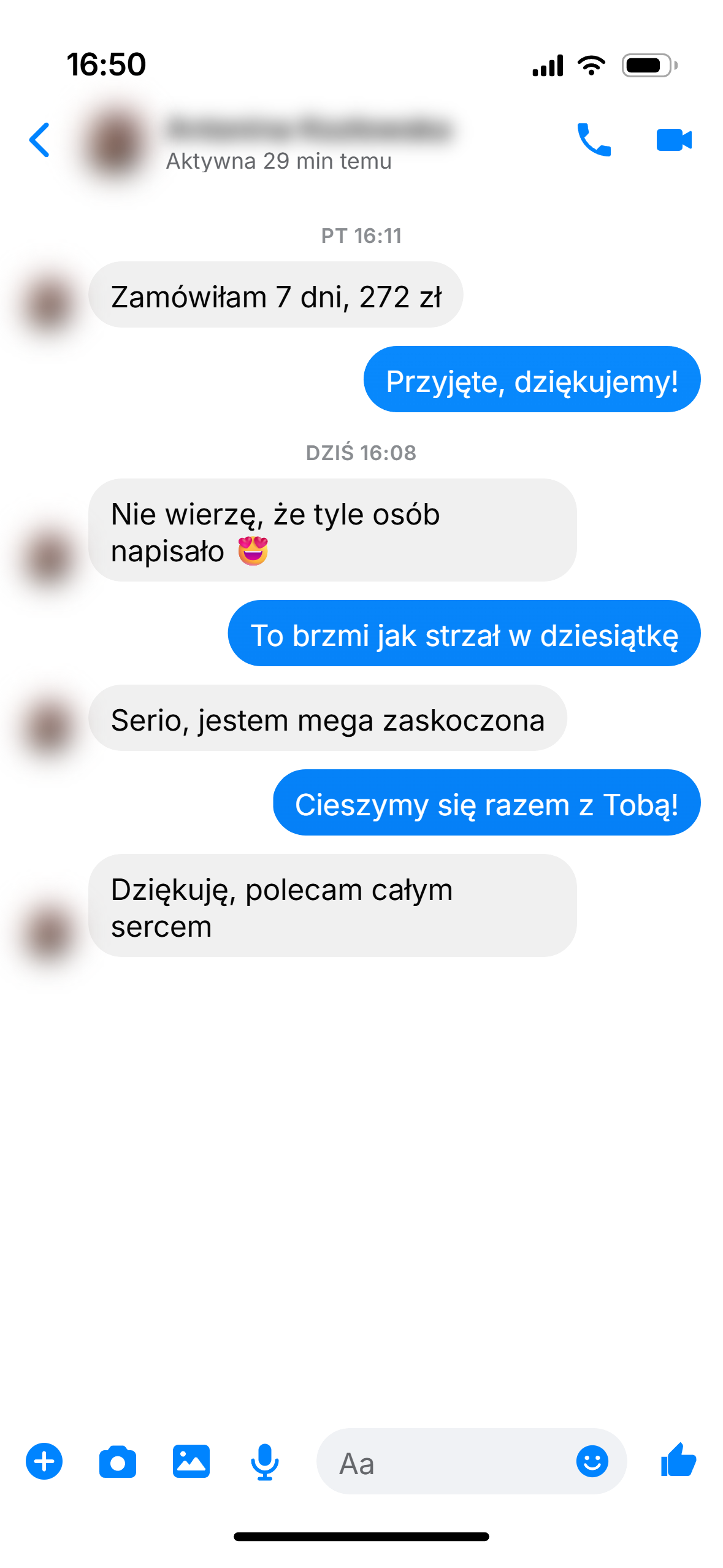 Rozmowa z klientem 9