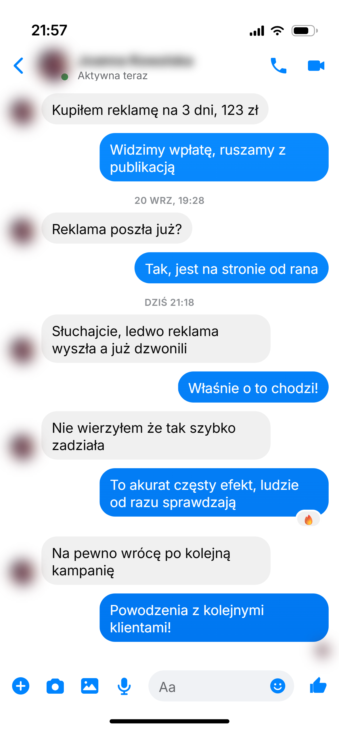 Rozmowa z klientem 11