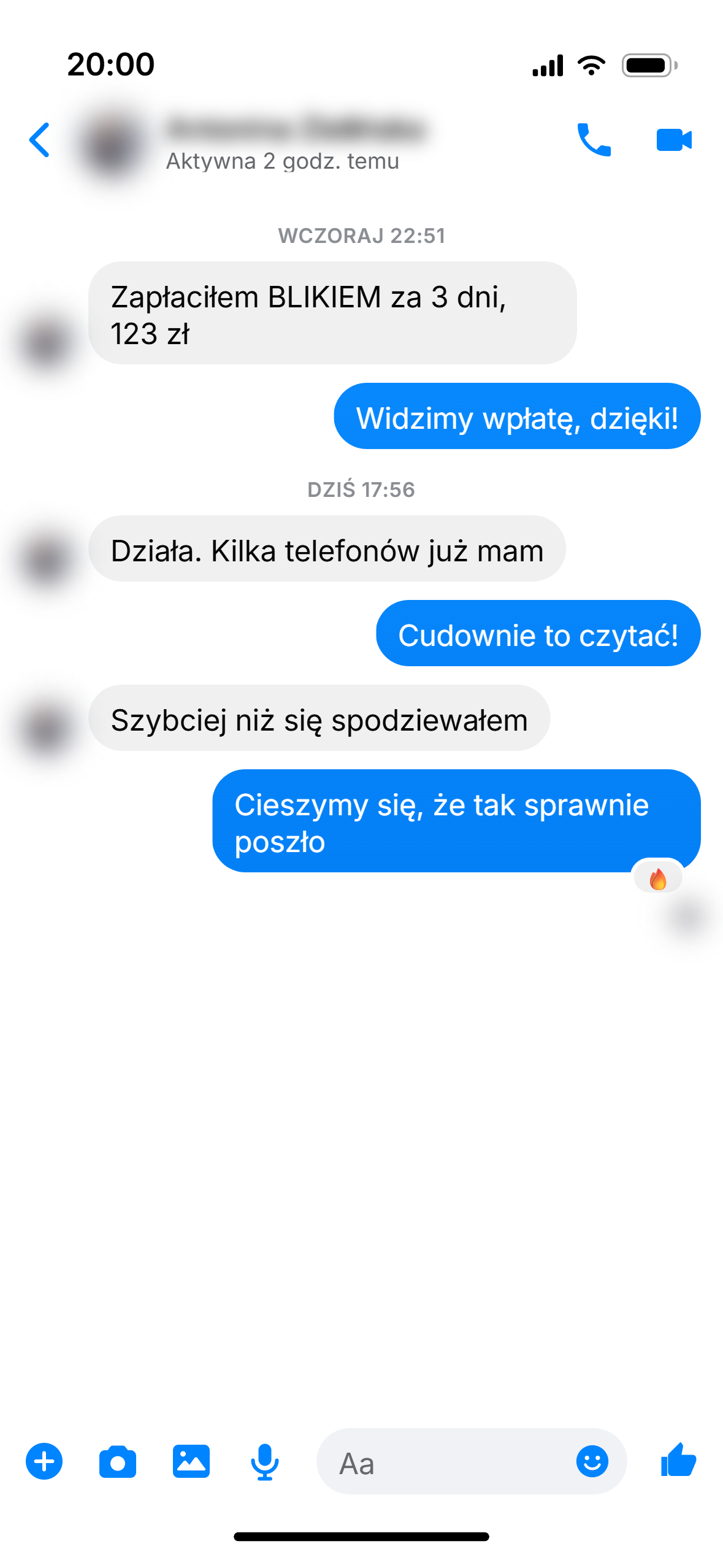 Rozmowa z klientem 12