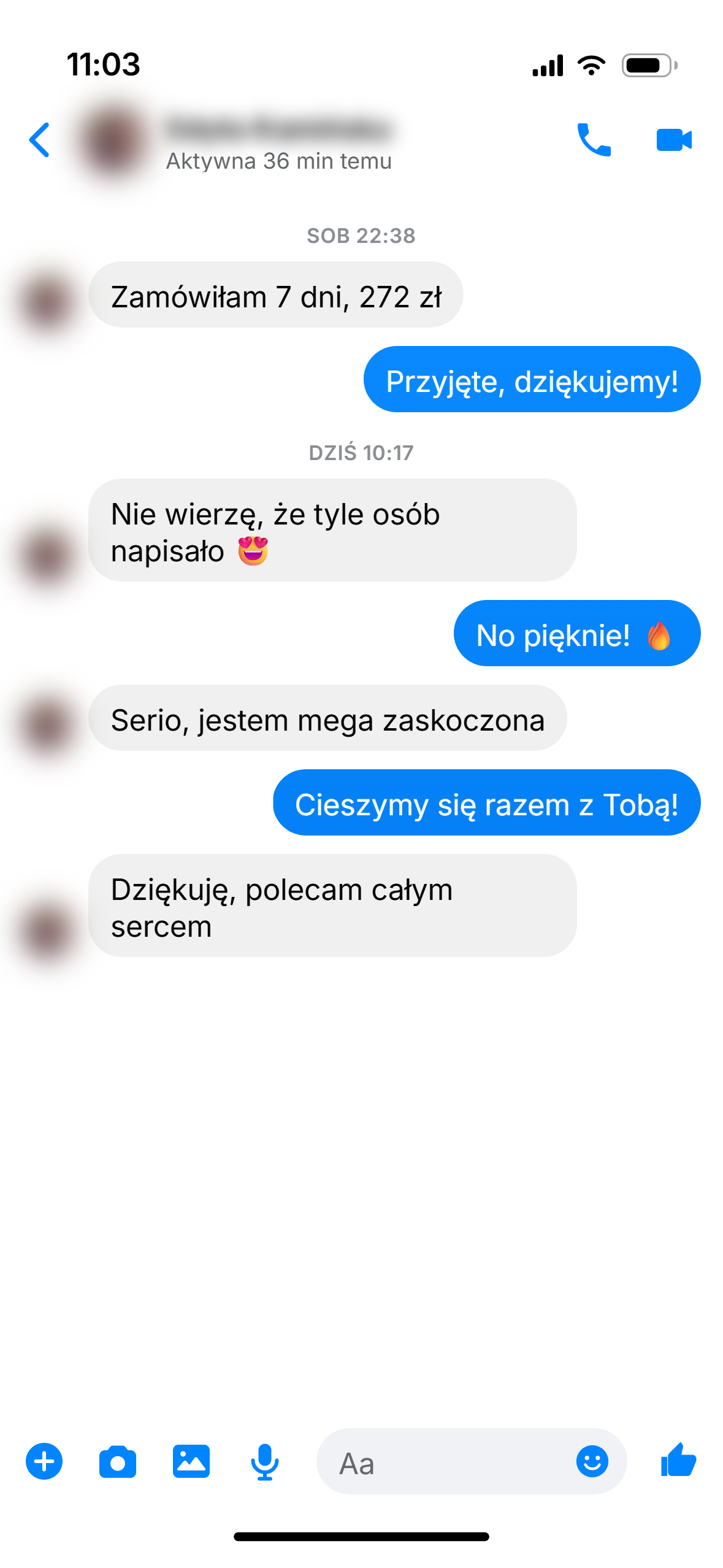 Rozmowa z klientem 15