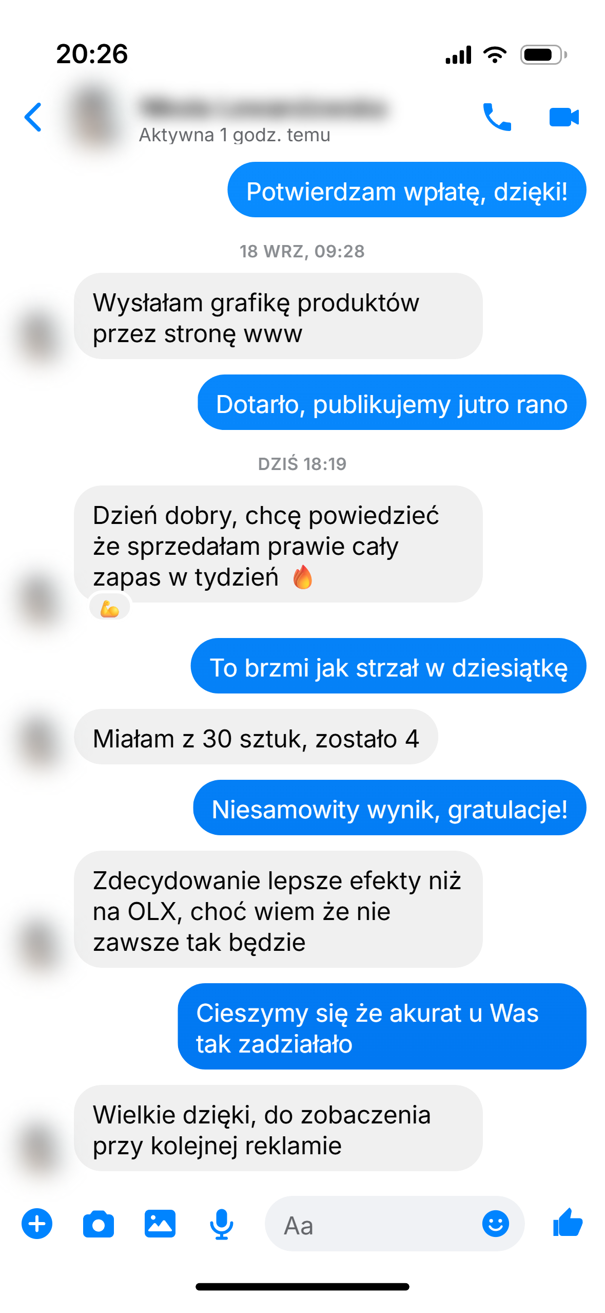 Rozmowa z klientem 17