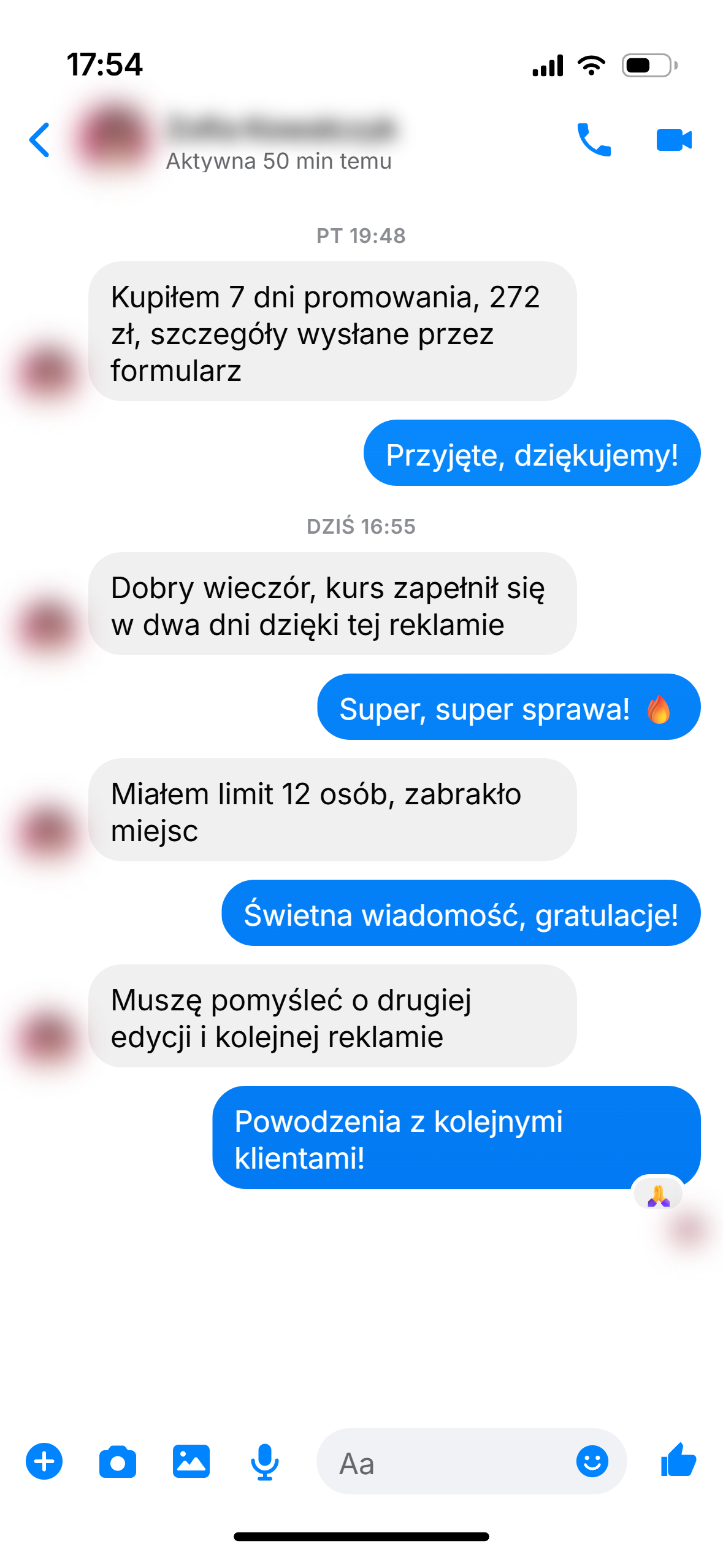 Rozmowa z klientem 19