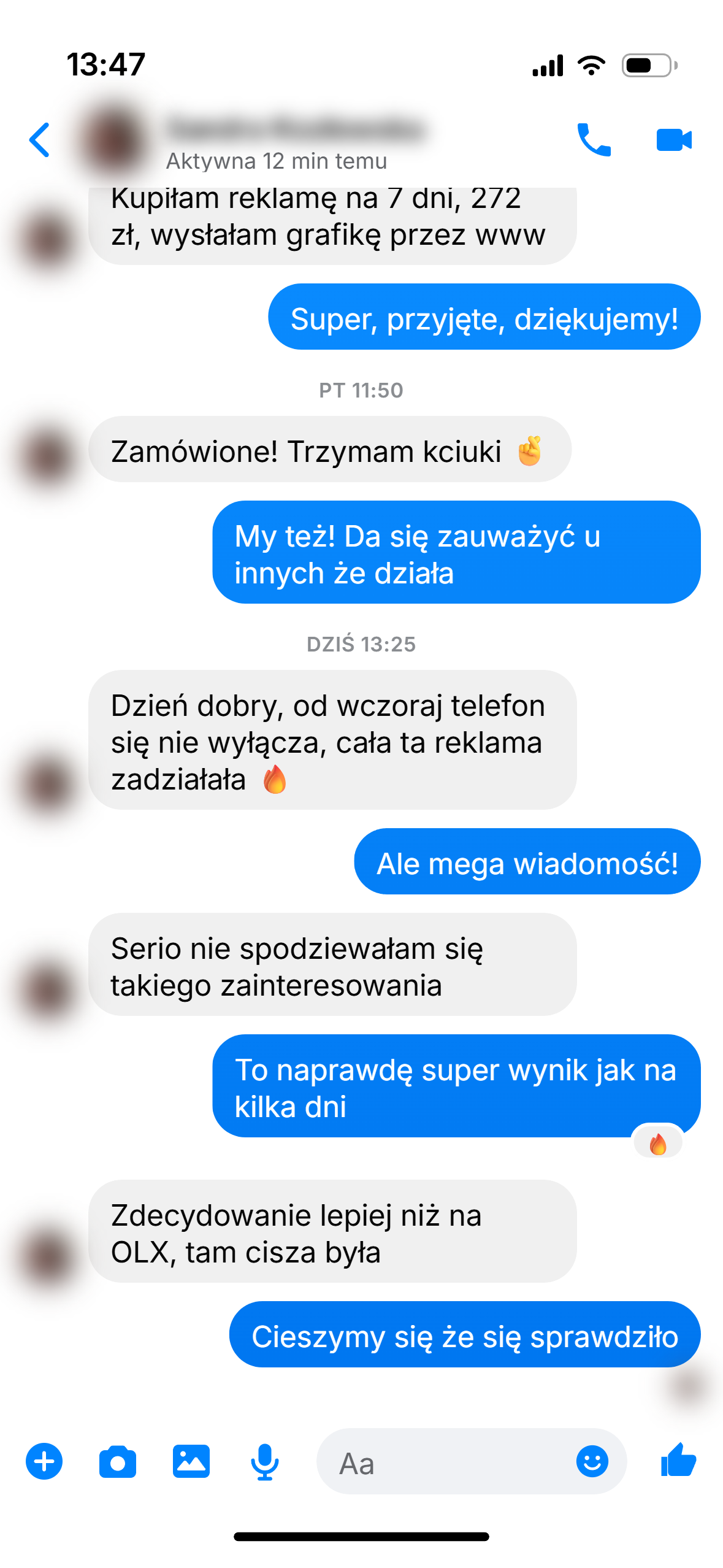 Rozmowa z klientem 21