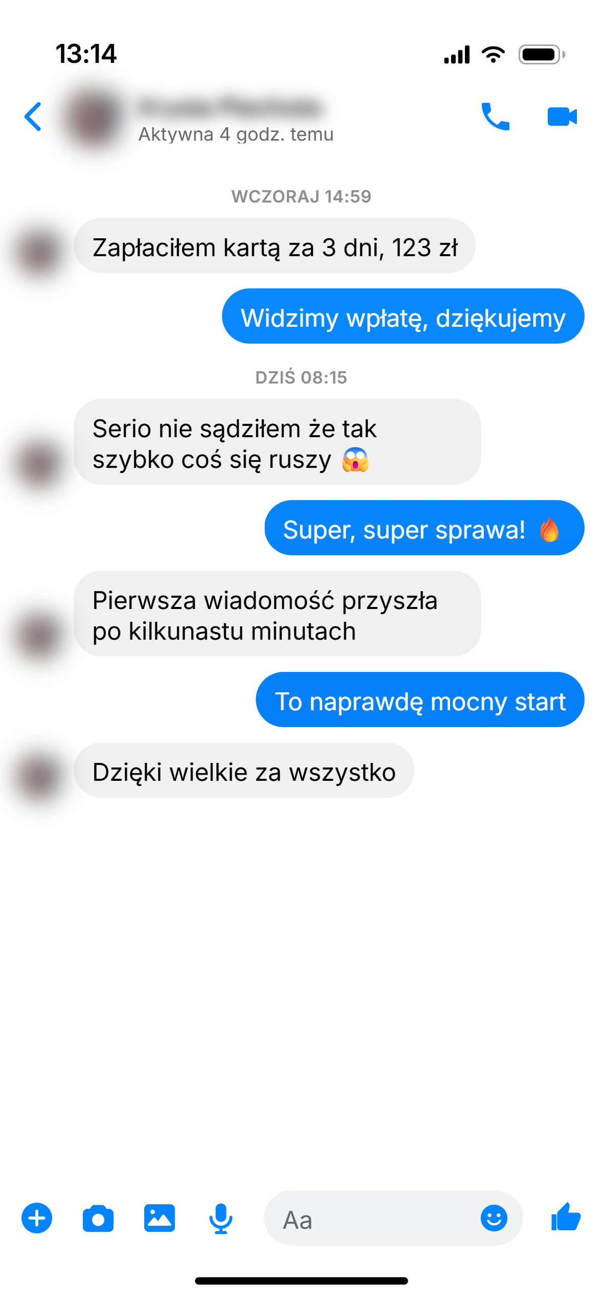 Rozmowa z klientem 24