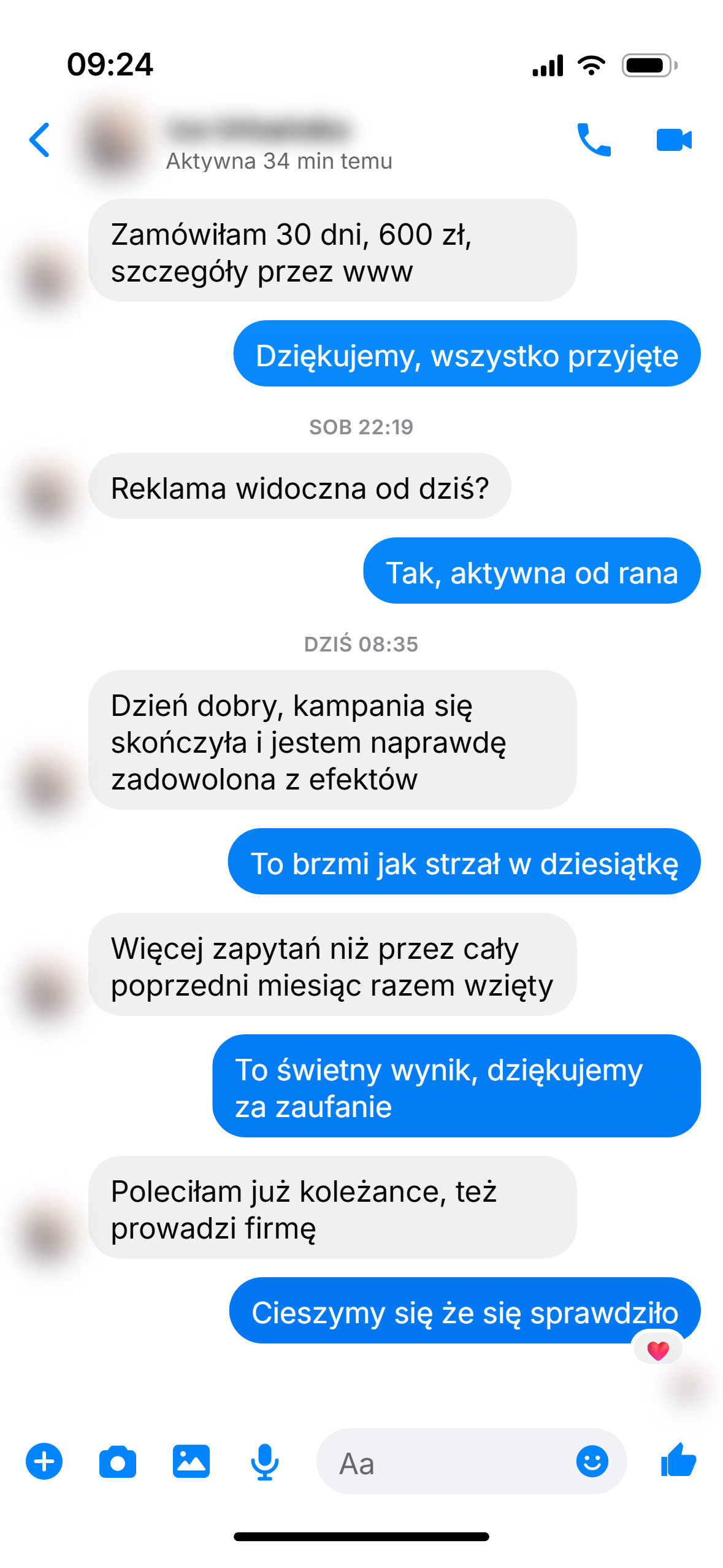 Rozmowa z klientem 25