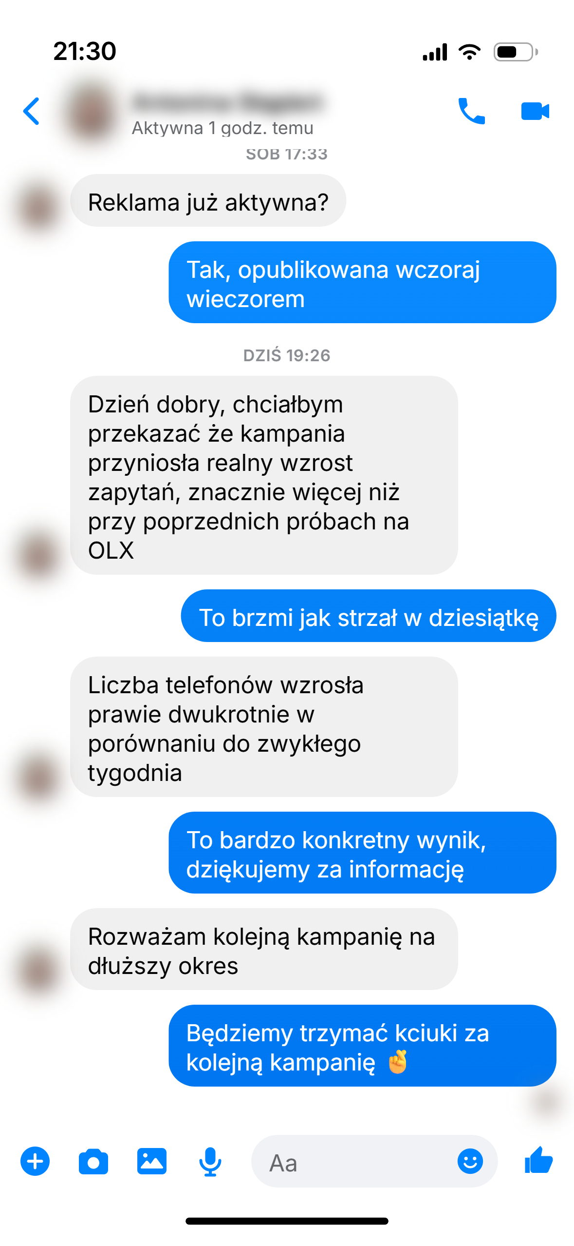 Rozmowa z klientem 26