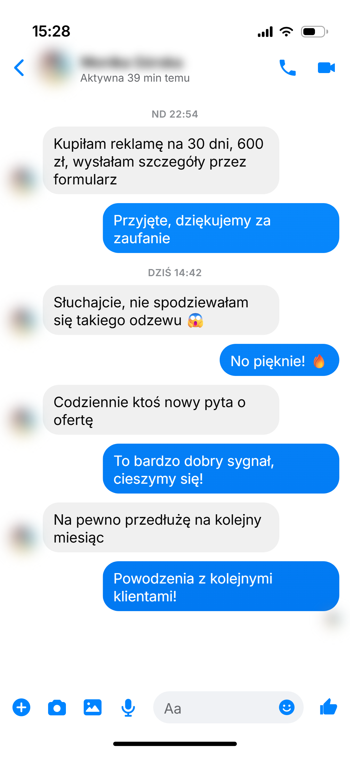 Rozmowa z klientem 27