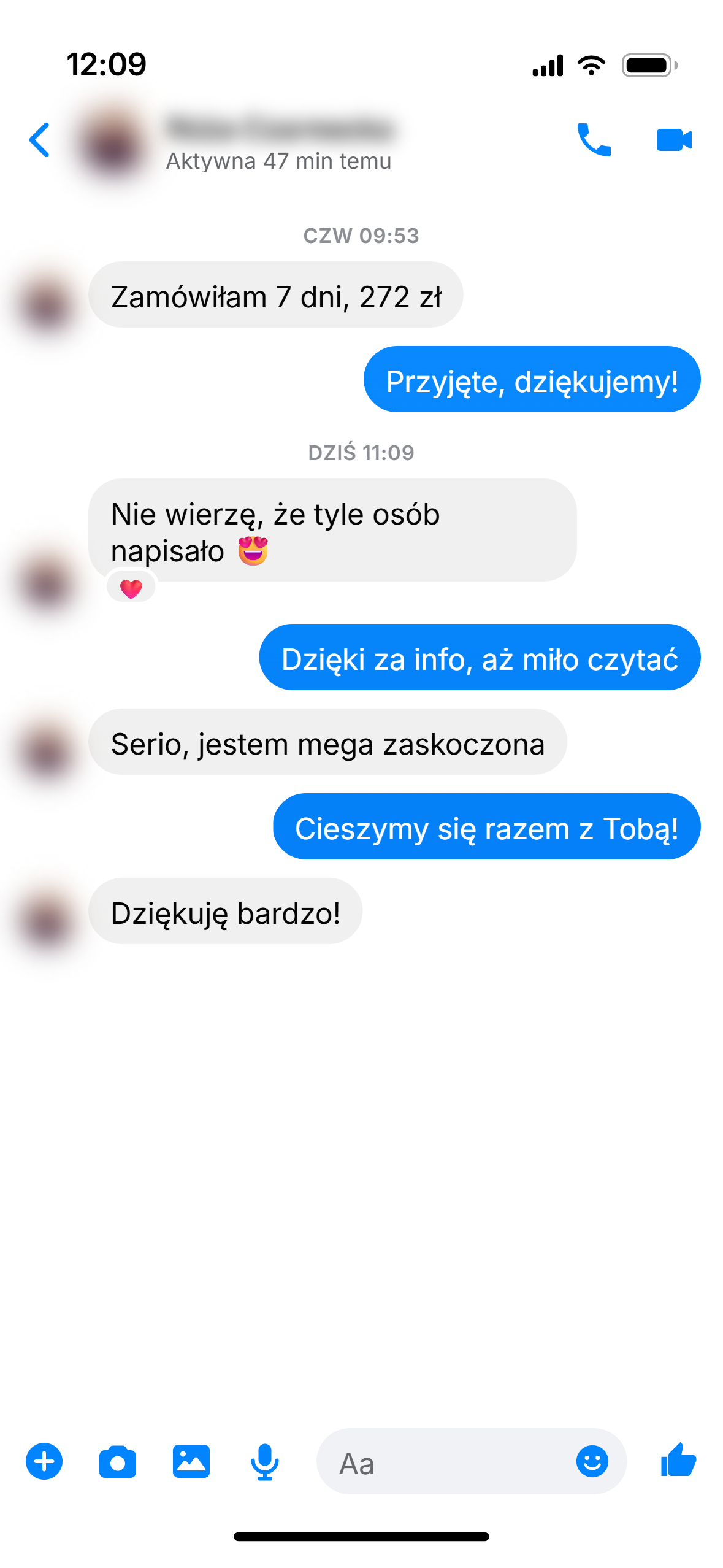 Rozmowa z klientem 36