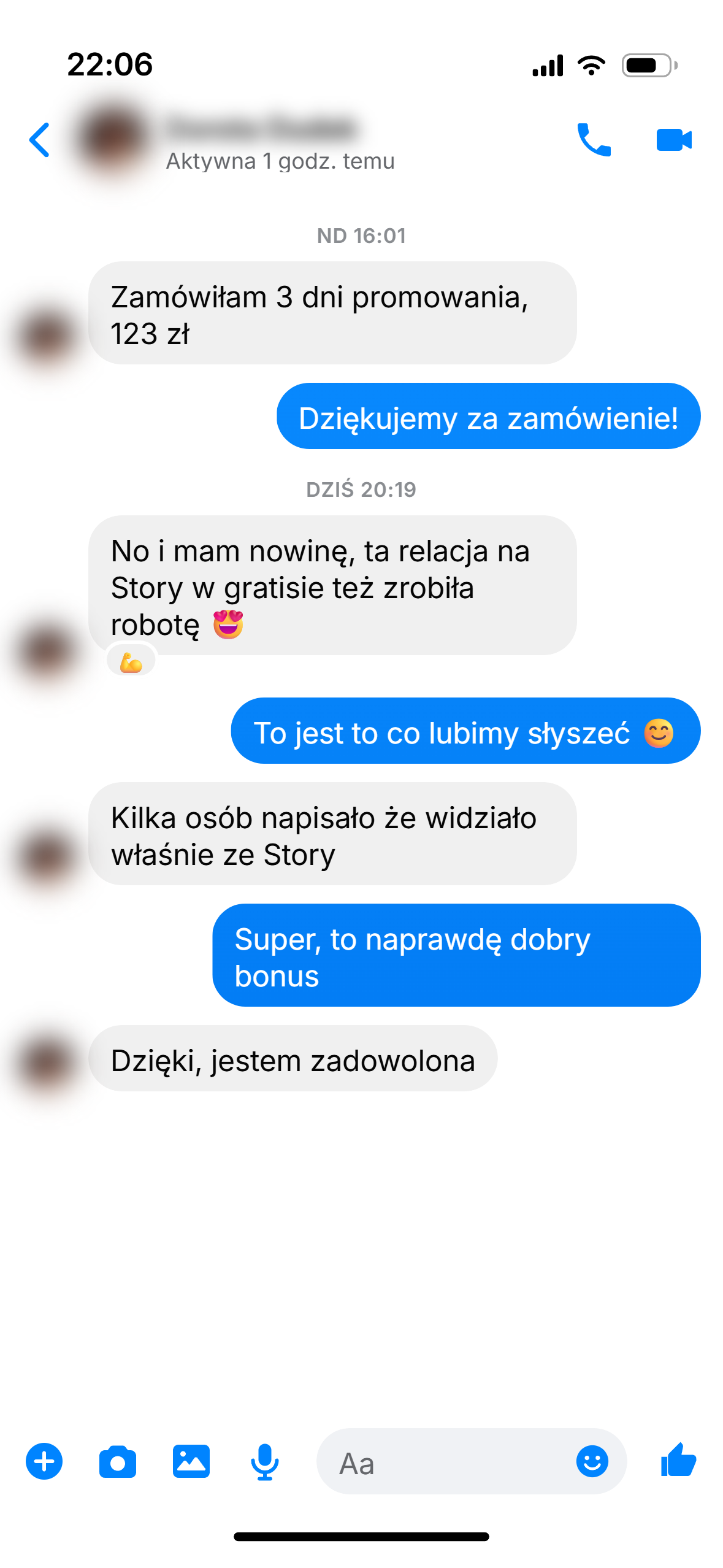 Rozmowa z klientem 40