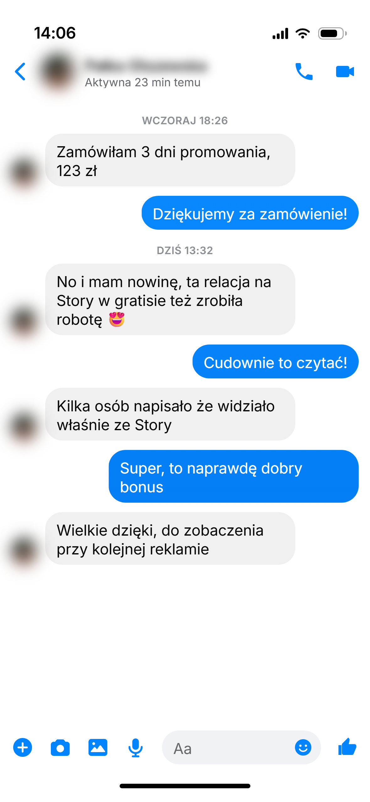 Rozmowa z klientem 48